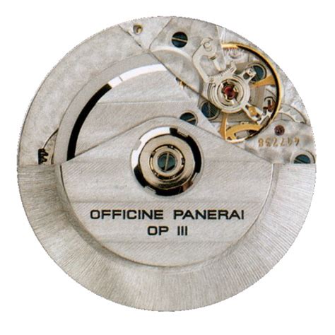 panerai caliber op iii|panerai op iii movement.